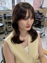 セライロ 千葉(celilo)&nbsp;顔周りカット くびれヘア 髪質改善カラー【momoka】