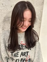 アンガーデン(Une GARDEN)&nbsp;レイヤーカット/ベージュカラー/艶カラー