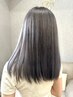 「秋の艶髪」カット+ハイ透明感カラー+高濃度ケラチントリートメント 9000