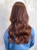 ギークス(GEEKS)&nbsp;【GEEKS渋谷】秋冬カラー/ピンクブラウン/ロングレイヤー/透明感