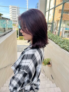 スタイル 成城学園前(STYLE) ボルドーレッド 秋冬トレンド 暖色系カラーデザイン