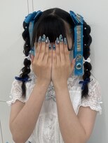 アイトーキョーエス 渋谷(AI TOKYO S)&nbsp;ツインテール/ヘアセット/高めツインテール/編みたらし/ツイン