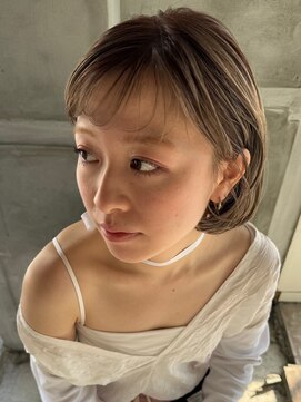 ダイアモンドリリーキートス(Diamond Lily kiitos) クラゲヘアー/小顔に見せるヘア/ココアベージュ/一宮