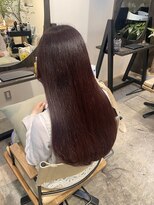 ノーム(norm)&nbsp;赤髪/レッドブラウン/ロングヘア/髪質改善/似合わせカット