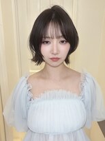 マジコ 天神(Magico) レイヤーカット/暗髪/顔周り/前髪/オリーブ/韓国