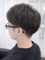 ウィロー(WILLOW)&nbsp;【WILLOW京橋】メンズニュアンスパーマショート自然(中原由貴)