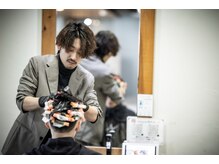 メンズパーマ・似合わせカットなら大上翔太郎にお任せください
