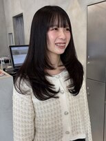 ザザ ZA/ZA 茗荷谷 ワンカールで可愛いフェイスレイヤー【茗荷谷美容室】