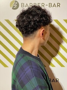 バーバーバー 四谷(BARBER-BAR) ビジネス/爽やか/メンズカット/刈り上げ/フェード/メンズパーマ