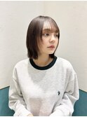結べる長さのボブ/顔周りカット/髪質改善/20代30代40代50代/立川