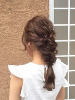 マイ ヘア デザイン 岡崎(MY hair design) お手軽アレンジ仕上げ☆ by 中内田沙織