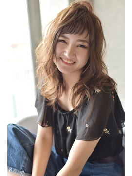 ナナナ パレナ 大津膳所店(nanana parena) 今旬、モカージュでウェーブスタイル【nanana parena】