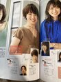 アルテフィーチェ 梅田(artefice) 雑誌、ヘアカタログなどのヘアメイク撮影が大好きです!