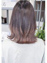 アイル(I'll)&nbsp;[Hair Make I`ll 奈良]ボブレイヤー×グラデーションカラー
