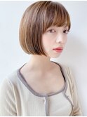 大人の耳かけミニボブ［髪質改善/池袋&目白&大塚］