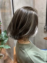 ロダット 横浜(LODAT by little)&nbsp;3Dハイライト×スモーキーグレージュ【LODAT横浜】