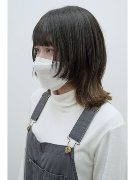 レアリテ(Realite) マッシュウルフ×インナーグラデーションカラー