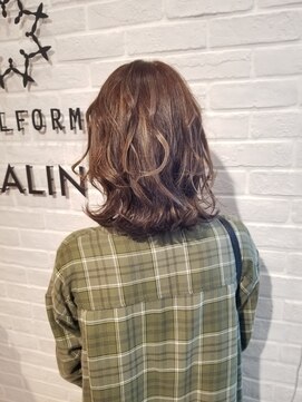 ビューティー エールフォルム 浜松有玉店(BEAUTY YELLFORME) エドル 透け感アッシュベージュ