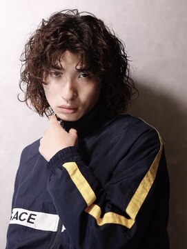 エムスラッシュ みなとみらい馬車道店(M SLASH) メンズウルフ/ツイストスパイラル/ラフ/ウェットスタイル/馬車道