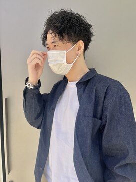 ヘアー アイス カンナ(HAIR ICI Canna) 波巻きパーマ×ツイストスパイラルパーマ