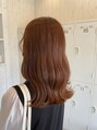 アグ ヘアー ビーコン 長野東和田店(Agu hair beacon)&nbsp;オレンジブラウン