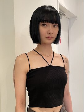 ベチカ(vetica) ネイビー×モードボブ