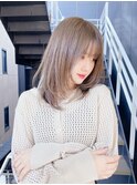 ミディアムレイヤー 西新美容室