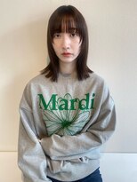 クオン 今泉(quon)&nbsp;【MIZUKI】layer cut　-天神 今泉 薬院-