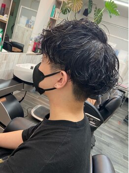 ヘアーズマツナミ(hair's マツナミ)の写真/《メンズカット¥4000以内♪》トレンド感のあるマッシュ/バーバースタイルも◎リーズナブルにかっこよく！