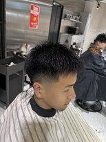 フランクスバーバーザスタンド(Frank’s barber the stand)&nbsp;メンズスキンフェードツーブロックビジネスショートF