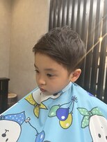 ウィムジー(Whimsy) キッズカット×ツーブロック風こなれスタイル