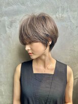 ナンバー 六本松(Number)&nbsp;大人可愛い20代30代40代丸みショートボブ/髪質改善/ハイライト