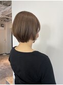 ショートボブ/ボブ/オトナショート/丸み/くびれ