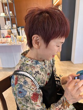 サラビューティーサイト 志免店(SARA Beauty Sight) 【志免】ピンクベリーショート/大人ショート☆山之内