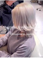 ヘアーメイク ブランニュー 東生駒店(hair make Brand new)&nbsp;ホワイトベージュ