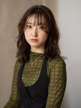 ピークアブー アヴェダ アトレ恵比寿(PEEK-A-BOO AVEDA) 2024　salon collection  大人のミディアム　パーマスタイル