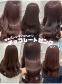 バレンタインヘア＊艶々チョコレートヘアまとめ＊新井
