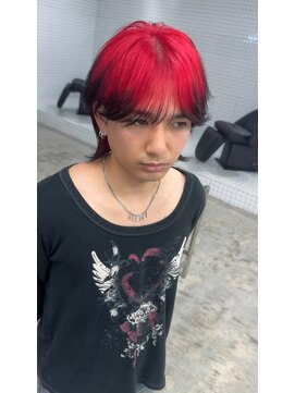 スーパーシーン(SUPER SCENE) 宜野湾#ブリーチカラー#レイヤーカット#インナーカラー#レイヤー