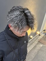 メンズグルーミングナンバーナイン(MEN'S GROOMING NUMBER NINE)&nbsp;姫路ホワイトメッシュ/ツイストスパイラル/【早田隼哉】
