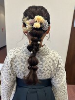 アームズ キューブ 岡崎店(arms cube)&nbsp;お着物ヘアーアレンジ