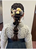 お着物ヘアーアレンジ