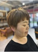 大人かわいいベリーショート