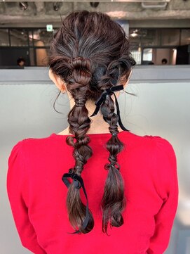 アルバム 銀座(ALBUM GINZA) 美髪おくれ毛ロング_ba542252