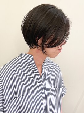 ネイロ バイ ジルブラン 葛西(NeiRo by JIL BLAN) ハイライト白髪ぼかしダブルカラーインナーカラーショートボブ