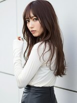 ファクトリーファイブ(Factory5)&nbsp;小顔レイヤーロングカフェモカ20代30代40代くびれミディ韓国ヘア