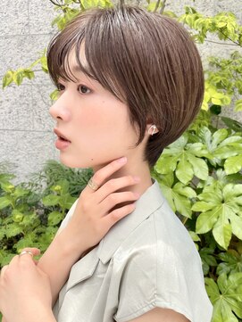 エジョン 八幡山店(Aejon) ショートヘアレイヤーカット小顔カット顔まわり八幡山