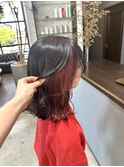 インナーカラー/ピンクインナーカラー/ダークカラー
