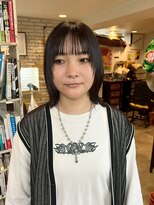 リブロ 三軒茶屋(LIBRO) フェイスフレーミング髪型 ミディアムウルフボブショートボブ