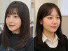 【平日限定】似合わせカット+韓国風艶髪カラー