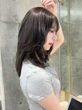 ロンドメリア 天神大名店(Lond Melia) レイヤーカット小顔に見せるヘア/韓国ヘア/髪質改善/福岡/天神